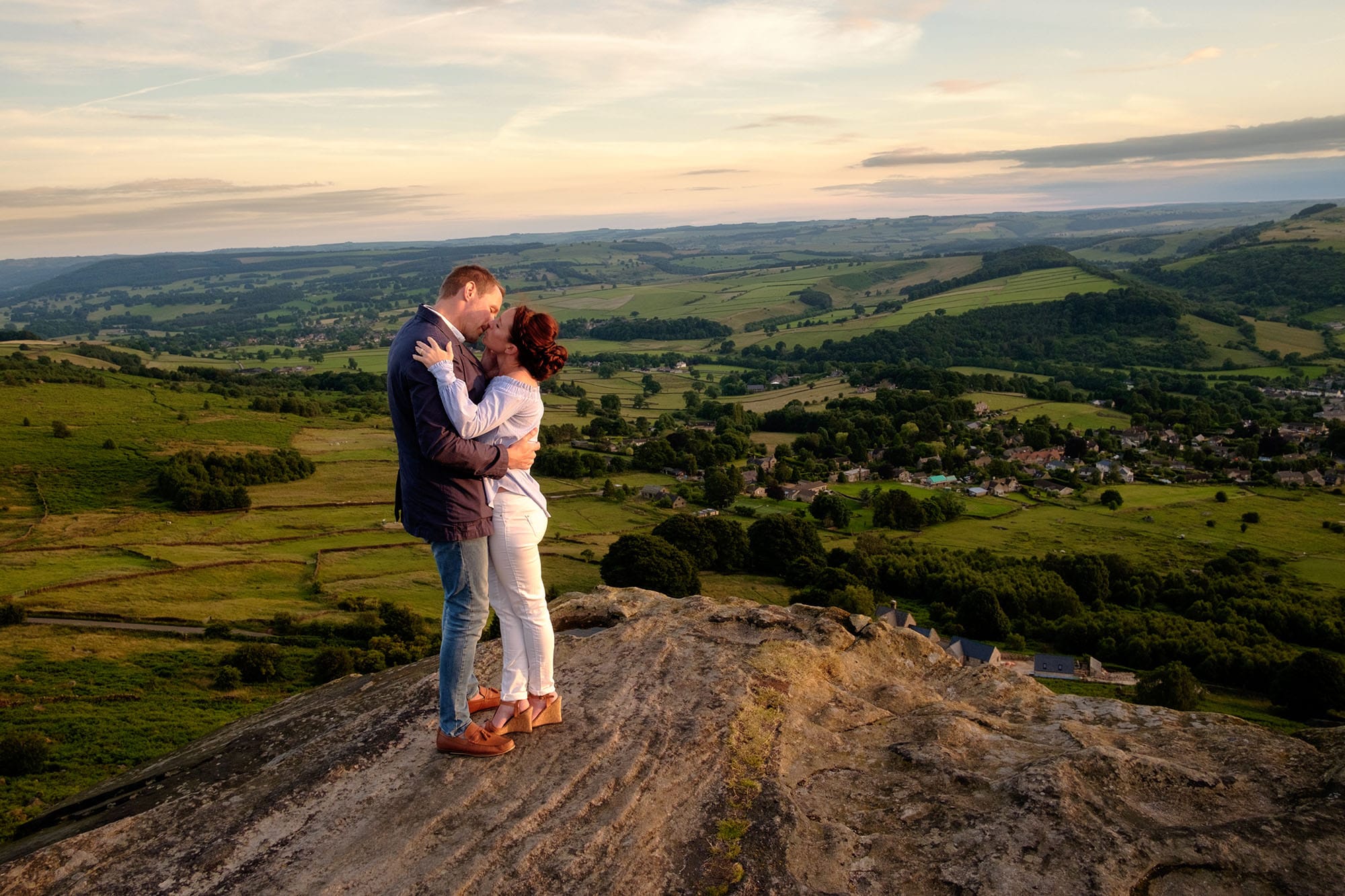 Peak District pre-wedding photography Christina and Toby-13