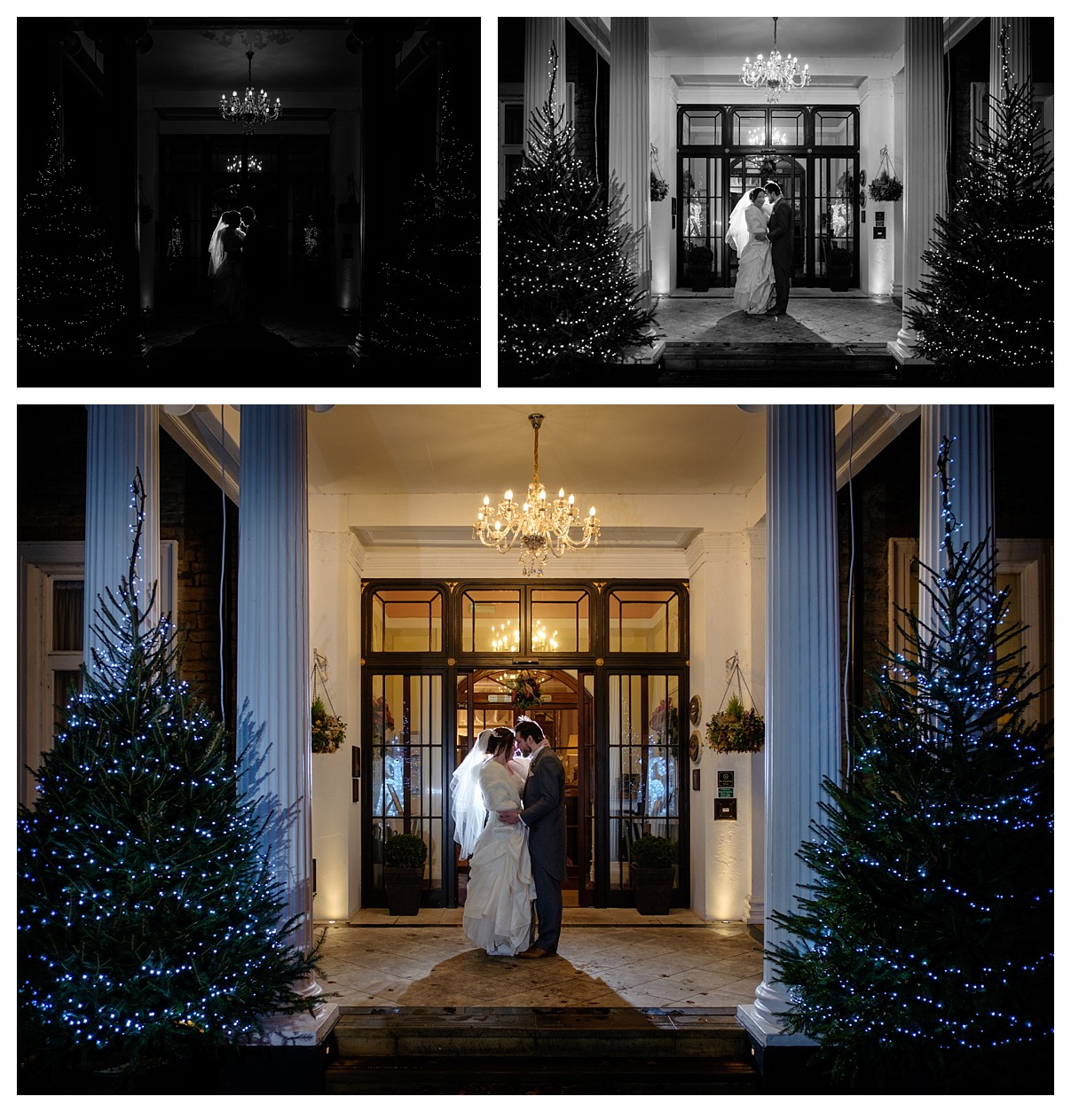 Ringwood Hall Christmas wedding by Derbyshire wedding photographer Chris Loneragan Sheffield 121600029