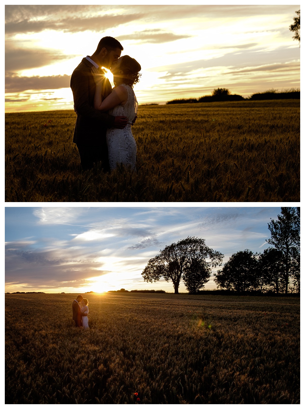 Summer marquee wedding sunset by Chris Loneragan Sheffield and Derbyshire wedding photographer 071700031