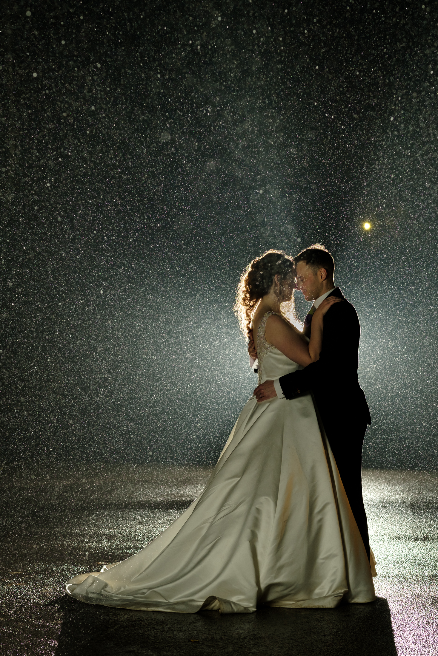  Rain by Sheffield Wedding Photographer 